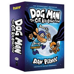 Dog Man: The Cat Kid Collection: From the Creator of Captain Underpants (Dog Man #4-6 Boxed Set) - Dav Pilkey - The English Bookshop