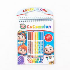 Cocomelon Colour By Numbers Set - The English Bookshop Kuwait