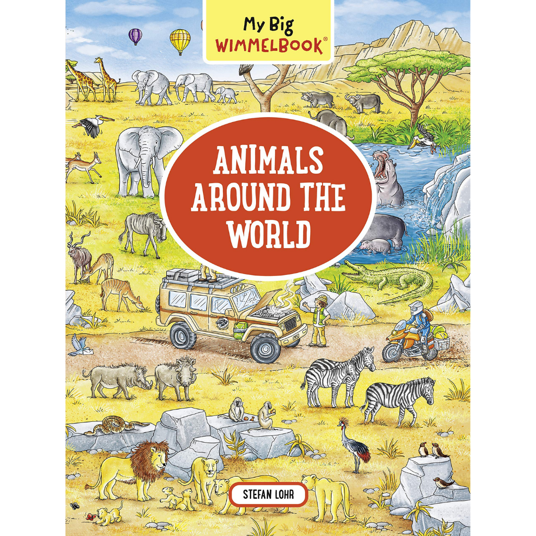 My Big Wimmelbook-Animals Around the World - Stefan Lohr - The English Bookshop