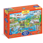 My Big Wimmelpuzzle-Animals Around the World Floor Puzzle, 48-Piece - Stefan Lohr - The English Bookshop