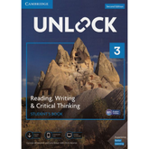 Unlock Level 3 Reading, Writing, & Critical Thinking Student's Book, Mob App and Online Workbook w/ Downloadable Video - The English Bookshop