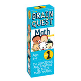 Brain Quest Grade 1 Math, Revised 2nd Edition - Workman Publishing - The English Bookshop
