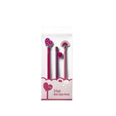 Tinc 3 Topper Pencils - Pink - Tinc - The English Bookshop