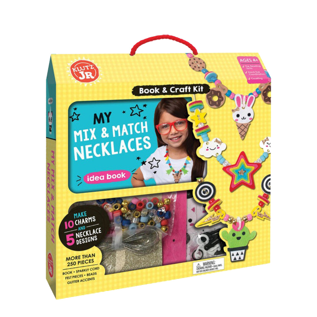 Klutz Jr. My Mix & Match Necklaces Craft Kit - Klutz - The English Bookshop