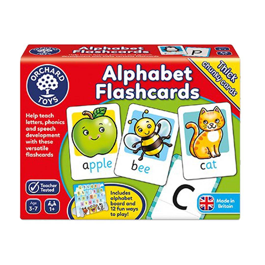 Alphabet Flashcards - Orchard Toys - The English Bookshop