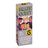 Brain Quest: Grade 6: 1,500 Questions and Answers to Challenge the Mind (Brain Quest Decks) - Workman Publishing - The English Bookshop