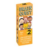 Brain Quest Grade 2: 1,000 Questions and Answers to Challenge the Mind (Brain Quest Decks) - Workman Publishing - The English Bookshop