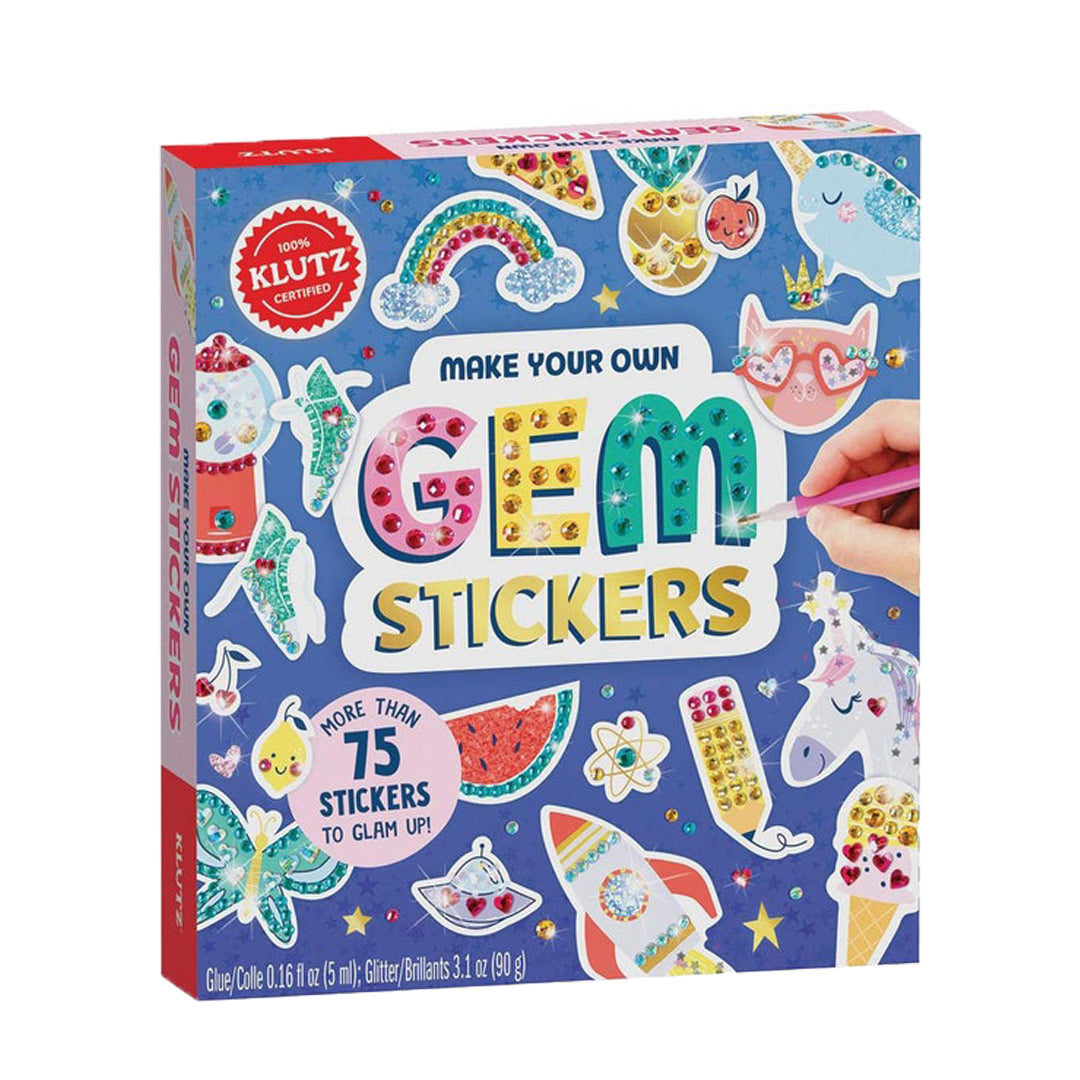 Klutz Make Your Own Gem Stickers - Klutz - The English Bookshop