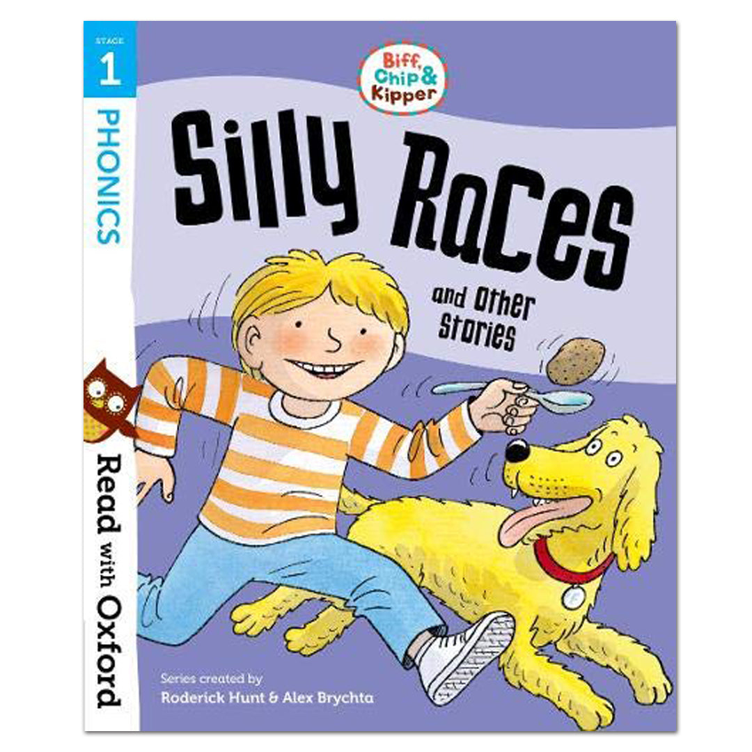 Read with Oxford: Stage 1: Biff, Chip and Kipper: Silly Races and Other Stories - Roderick Hunt - The English Bookshop