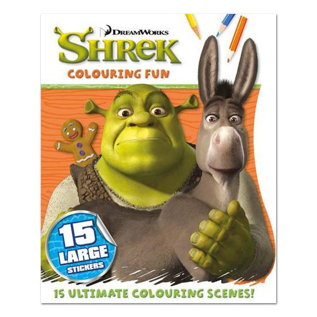 Colouring Fun - Shrek - The English Bookshop - The English Bookshop