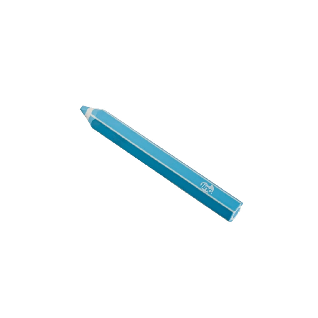 Neon Eraser Pencil - Blue - Tinc - The English Bookshop