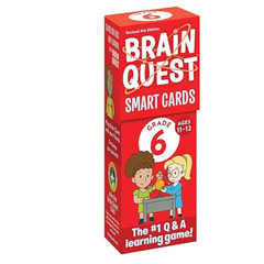 Brain Quest 6th Grade Smart Cards