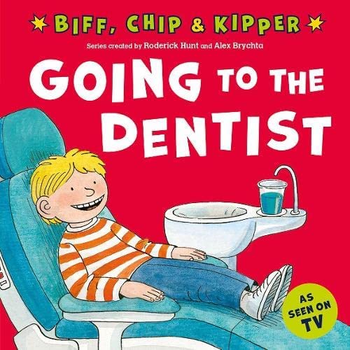 First Experiences with Biff, Chip & Kipper 8 Books Collection Set (Learning to Swim, Going to the Dentist, Going on a Plane, Starting School, Going to the Hospital, Going to the Doctor & More…) - The English Bookshop