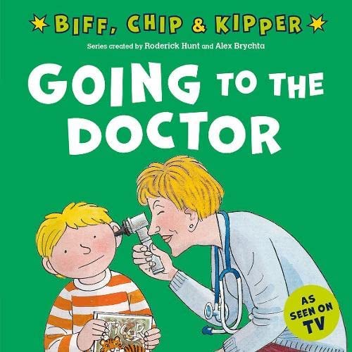 First Experiences with Biff, Chip & Kipper 8 Books Collection Set (Learning to Swim, Going to the Dentist, Going on a Plane, Starting School, Going to the Hospital, Going to the Doctor & More…) - The English Bookshop