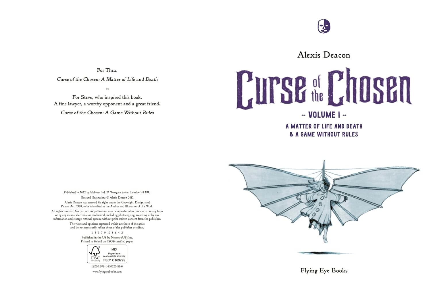 Curse Of The Chosen Vol 1 : A Matter Of Life And Death & A Game Without Rules