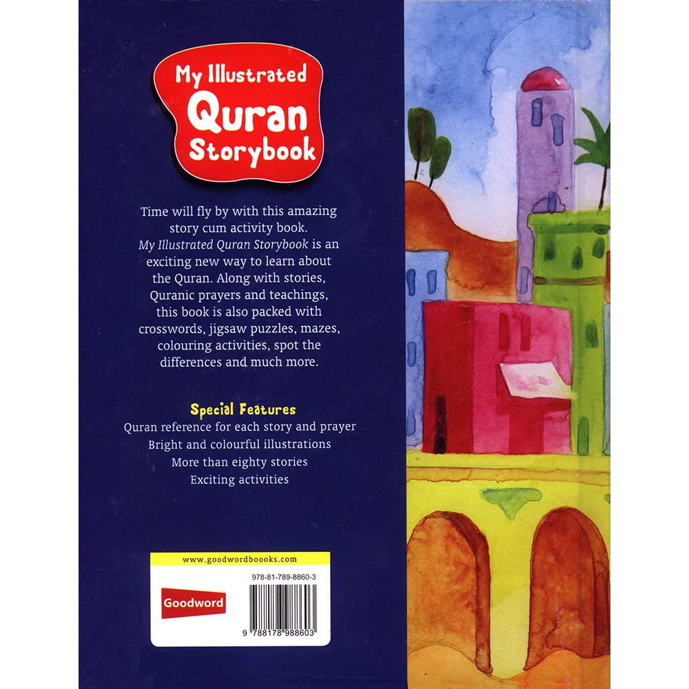 My Illustrated Quran Storybook (Hardbound) - The English Bookshop