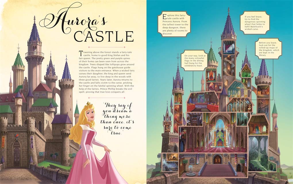 Disney Princesses: The Castle Collection: Step inside the enchanting world of the Disney Princesses! - The English Bookshop Kuwait