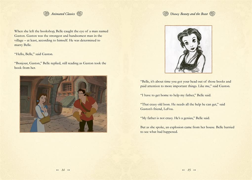 Beauty and the Beast (Disney Animated Classics) - The English Bookshop Kuwait