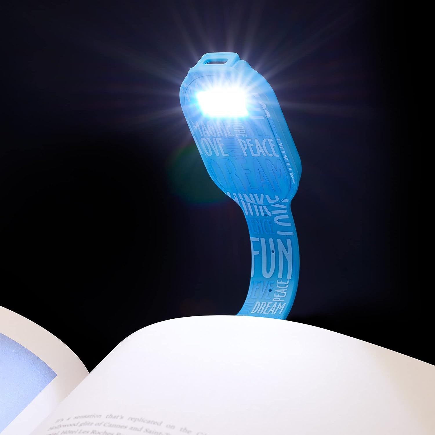 Flexilight Rechargeable Blue Words - The English Bookshop Kuwait