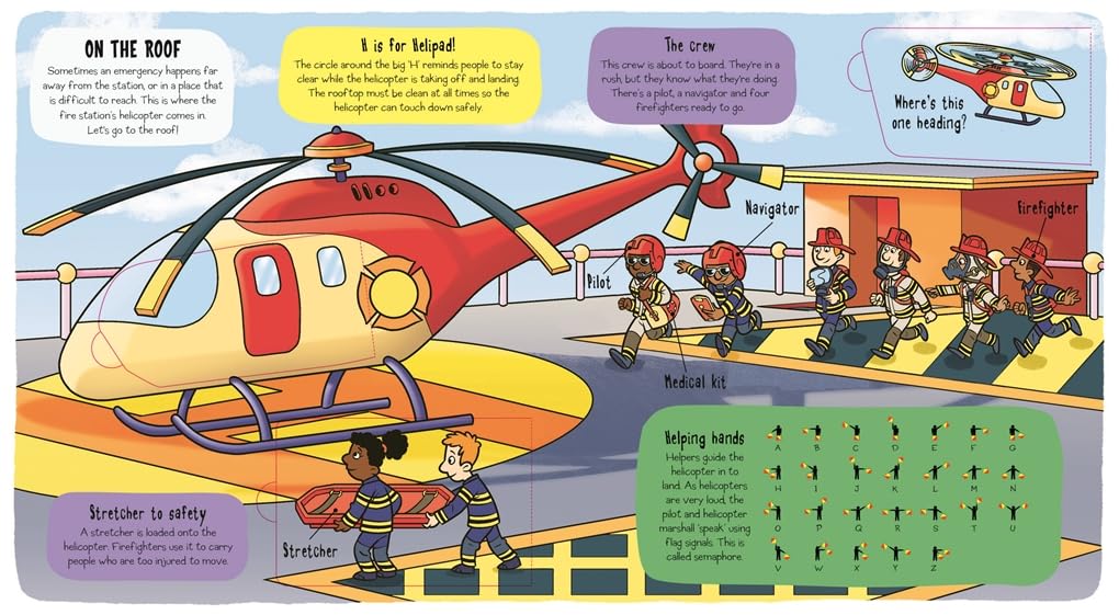 Little Explorers: Let's Go! Fire Station - The English Bookshop