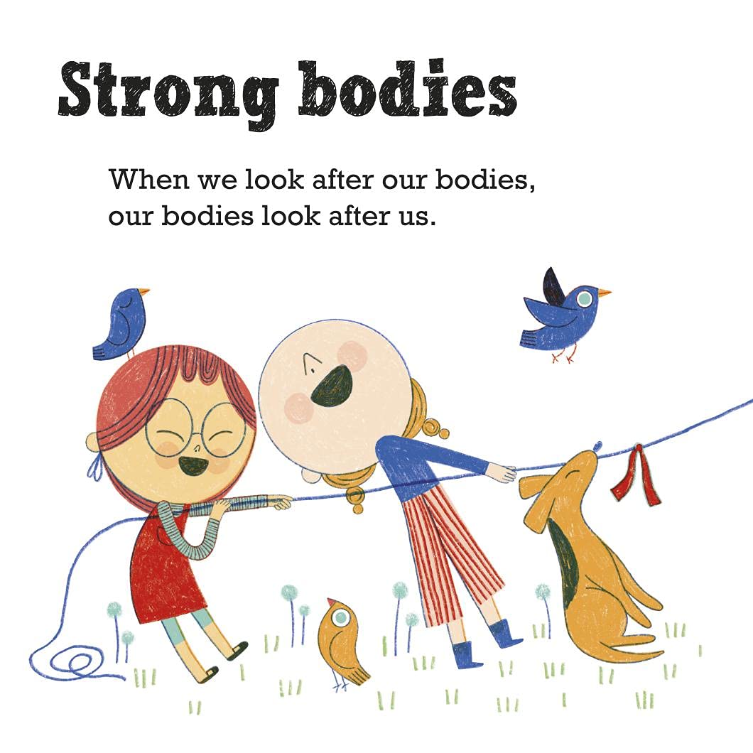 Big Words for Little People Being Healthy