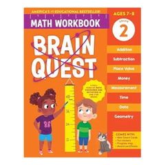 Brain Quest Math Workbook: 2nd Grade