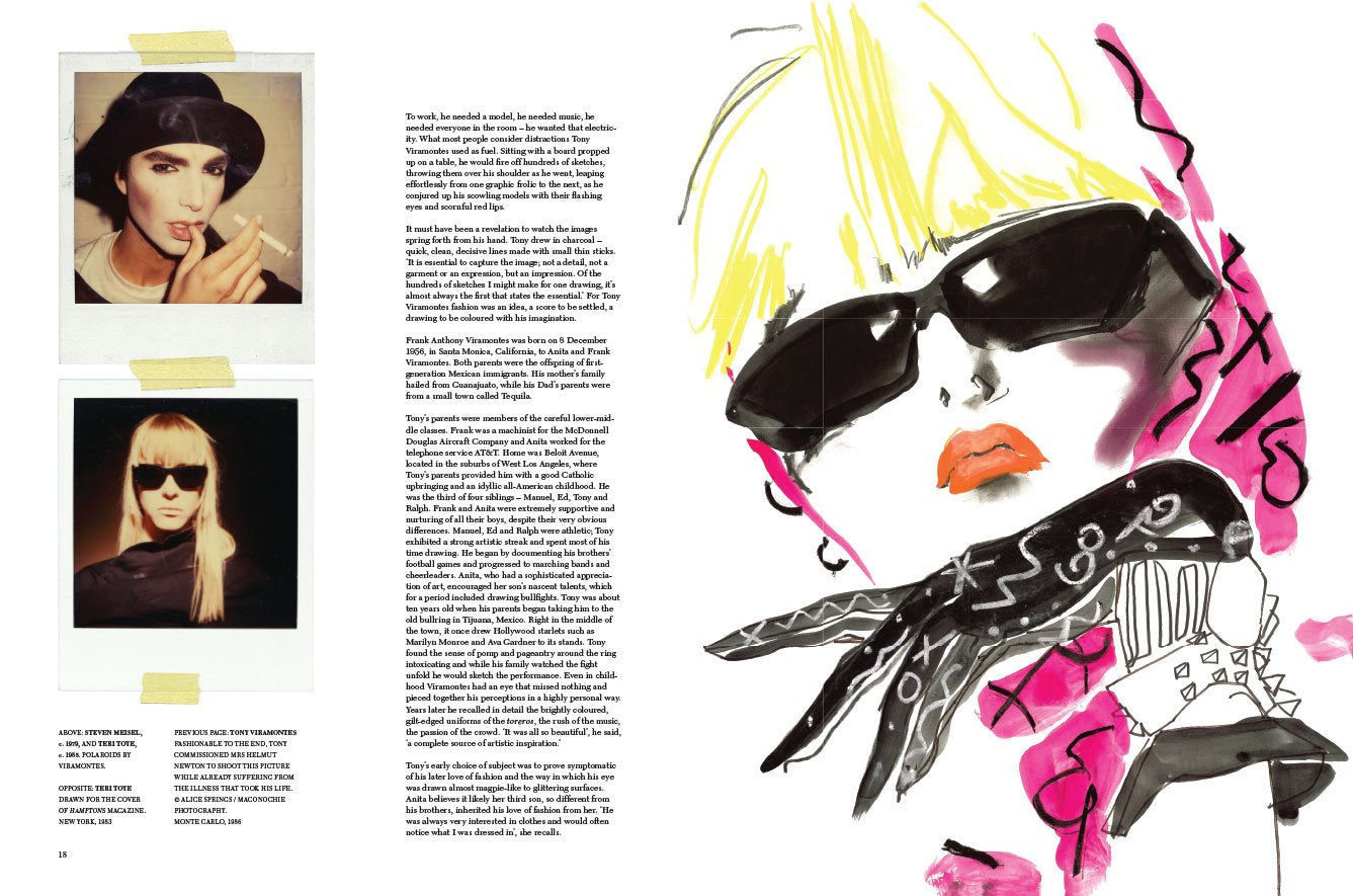 Bold, Beautiful and Damned: The World of 1980s Fashion Illustrator Tony Viramontes - The English Bookshop Kuwait