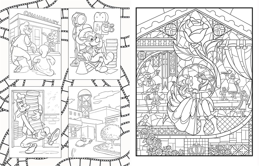 Disney 100 Years of Wonder Colouring Book: Celebrate a century of Disney magic!