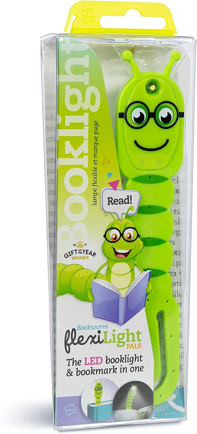 Flexilight Bookworm Green - The English Bookshop Kuwait