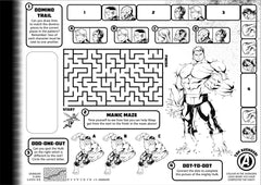 Marvel Avengers Hulk: Tear-Off Activity Placemats - The English Bookshop Kuwait