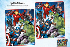 Marvel Avengers: Wipe-clean Activity Placemats