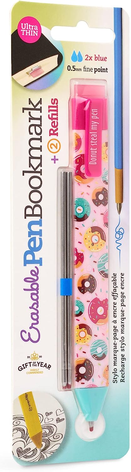 Pen Bookmark Doughnut with Refills - The English Bookshop Kuwait