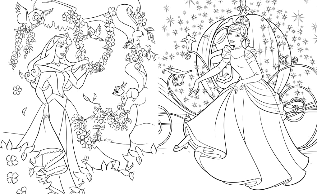 Disney Princess: Mega Colouring - The English Bookshop Kuwait