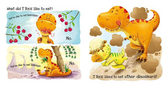 What Does Dinosaur Like?: Touch & Feel Board Book (Touch and Feel) - The English Bookshop Kuwait