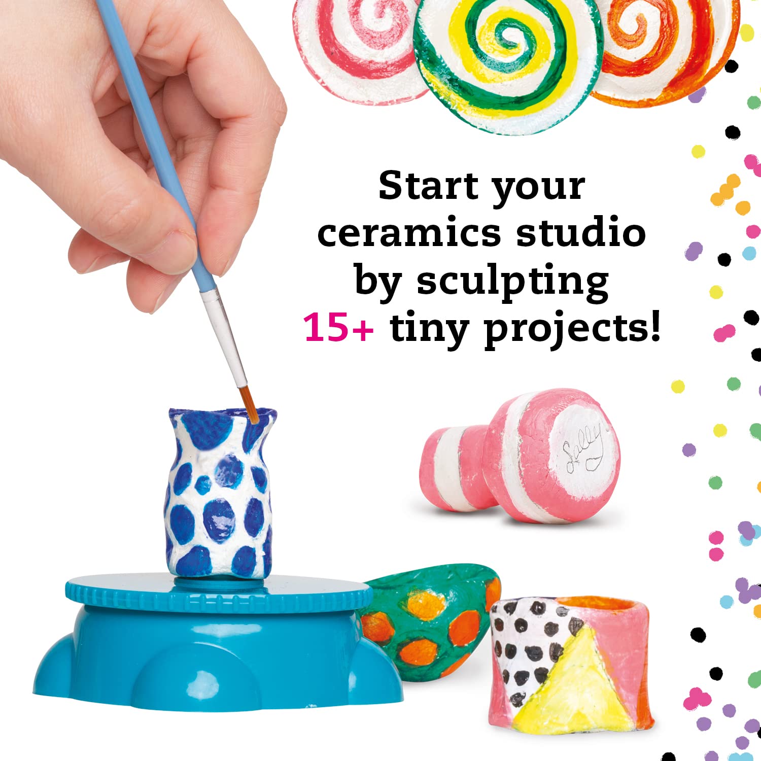 Klutz Tiny Ceramics Studio Craft Kit - The English Bookshop Kuwait