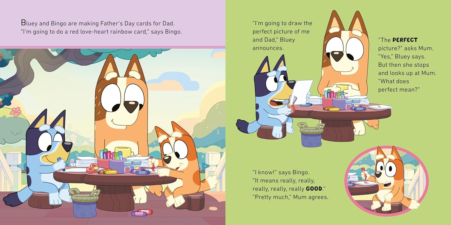 Bluey: Perfect: Celebrate Father’s Day with Bluey and Bingo!