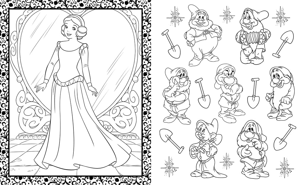 Disney Princess: Mega Colouring - The English Bookshop Kuwait