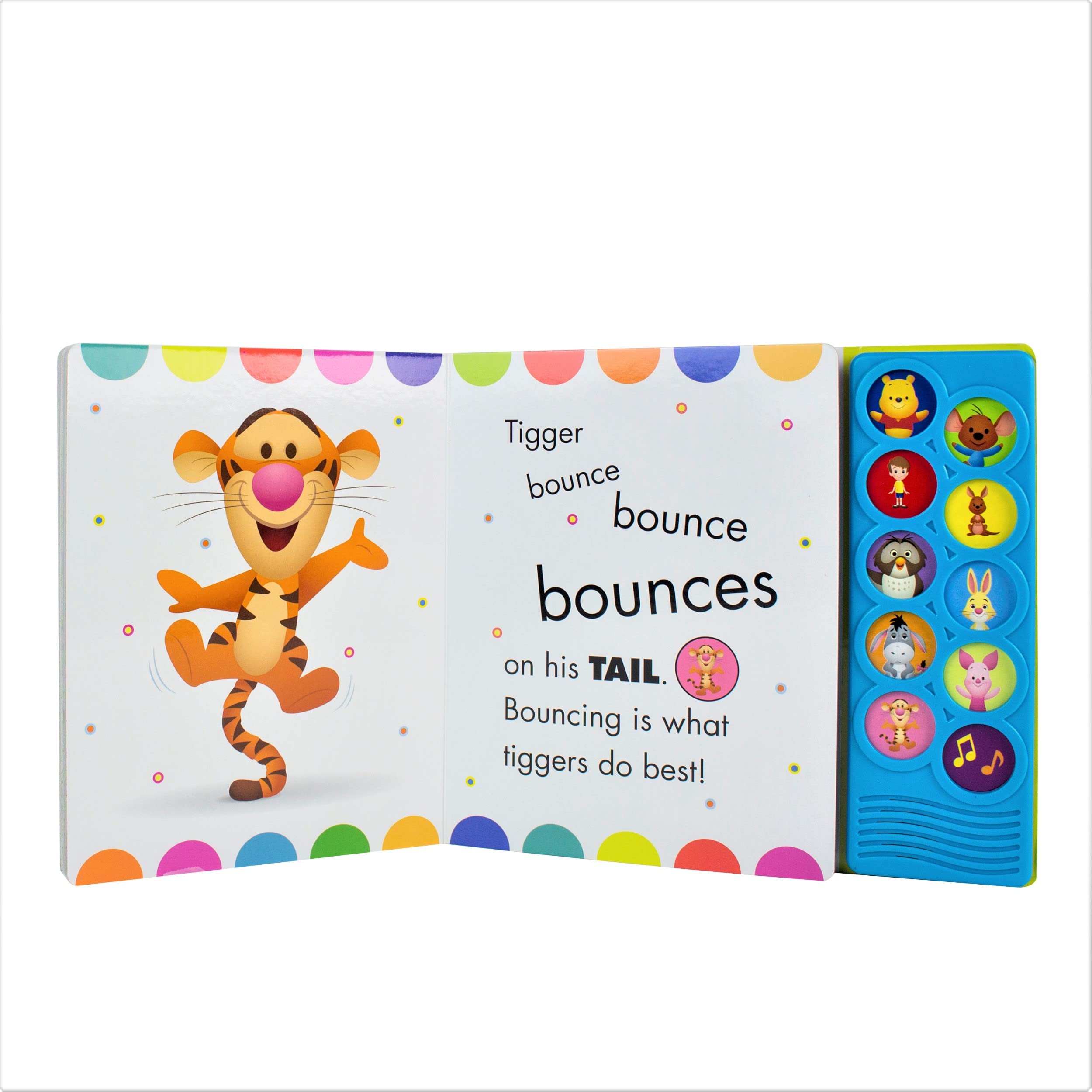 Disney Baby Winnie the Pooh - Head to Toe! 10-Button Sound Book - PI Kids (Play-A-Song) - The English Bookshop Kuwait