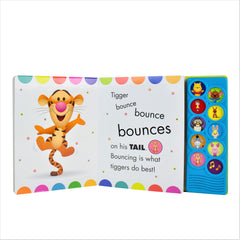 Disney Baby Winnie the Pooh - Head to Toe! 10-Button Sound Book - PI Kids (Play-A-Song) - The English Bookshop Kuwait