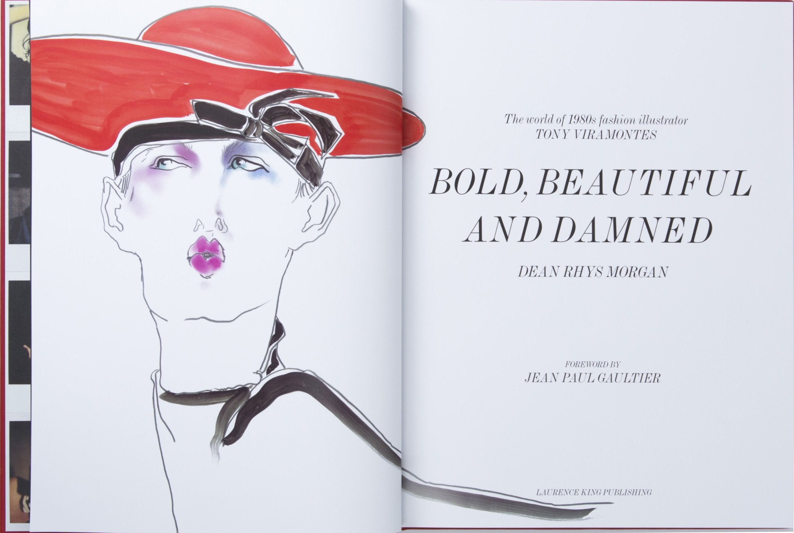 Bold, Beautiful and Damned: The World of 1980s Fashion Illustrator Tony Viramontes - The English Bookshop Kuwait