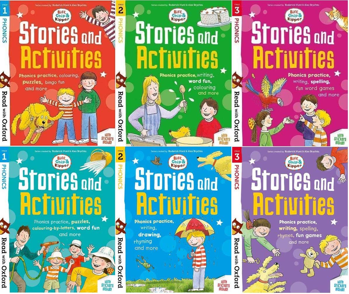 Biff Chip And Kipper - Phonics Stories And Activities Book - The English Bookshop