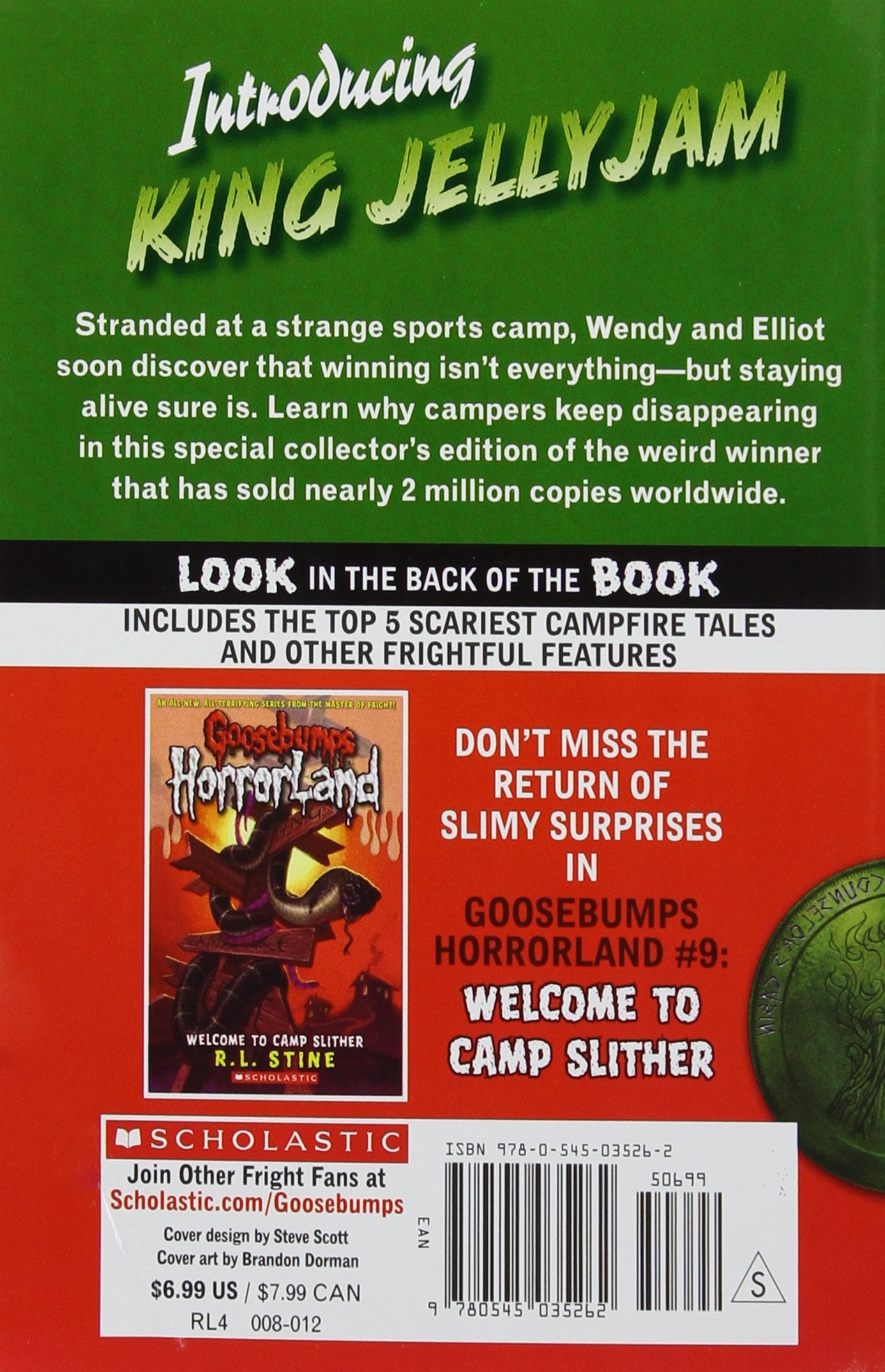 The Horror at Camp Jellyjam (Classic Goosebumps #9) - The English Bookshop Kuwait