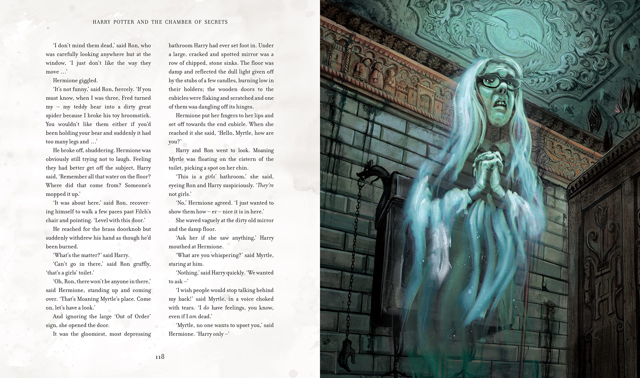 Harry Potter and the Chamber of Secrets: Illustrated Edition - The English Bookshop Kuwait