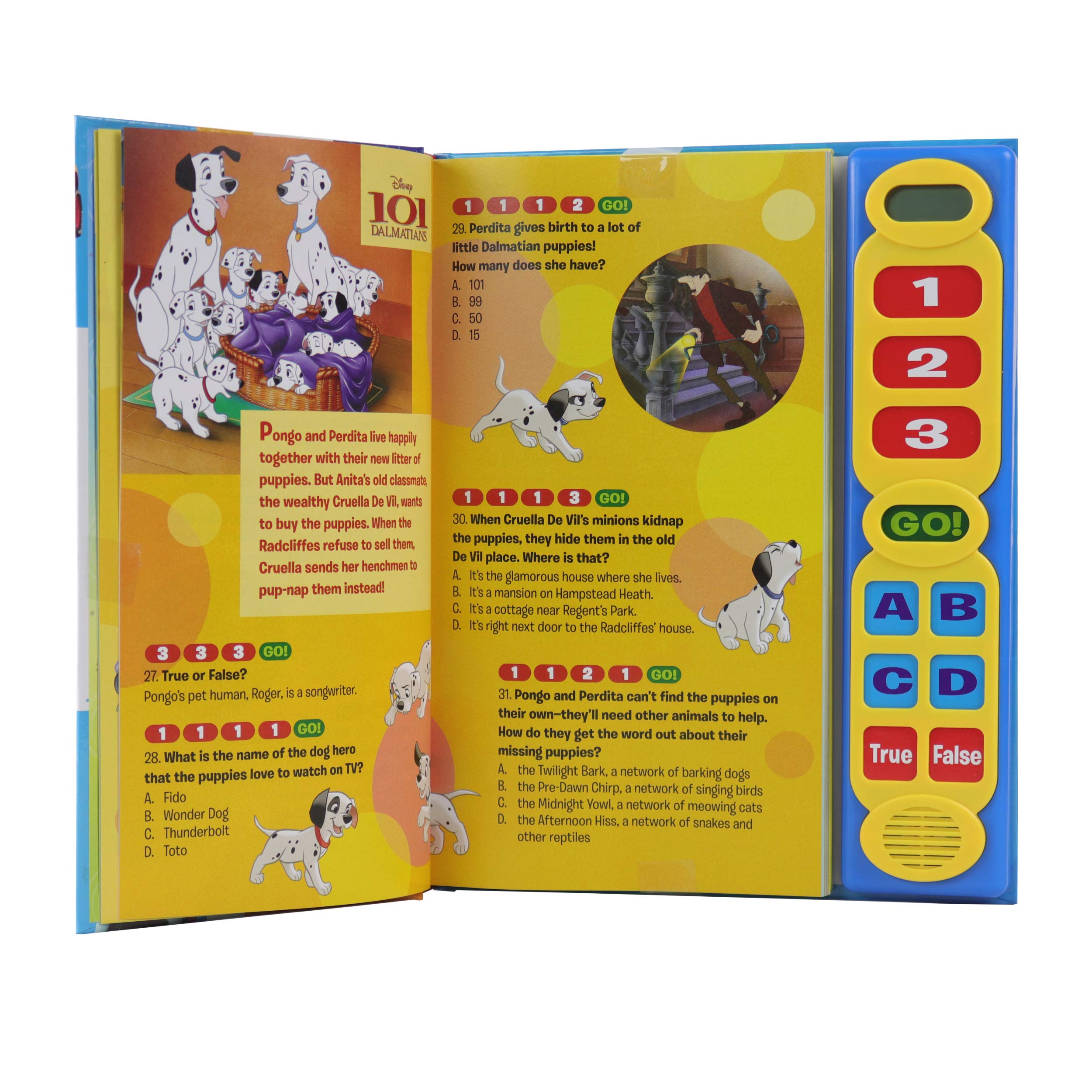 Disney Frozen, Toy Story, and More! - Talking Quiz Sound Book - Over 200 Interactive Questions on Disney and Pixar Films - PI Kids (Play-A-Sound) - The English Bookshop Kuwait