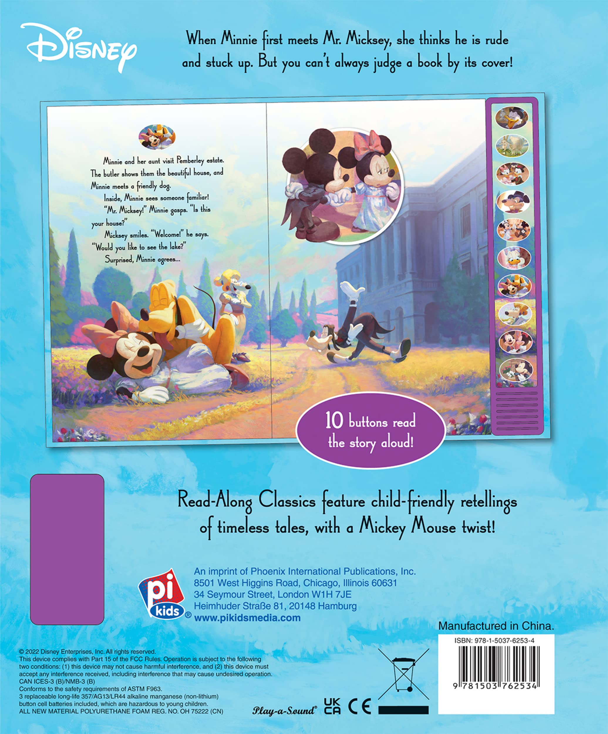 Disney Mickey Mouse and Minnie Mouse Read-Along Classics – Pride & Pre –  The English Bookshop