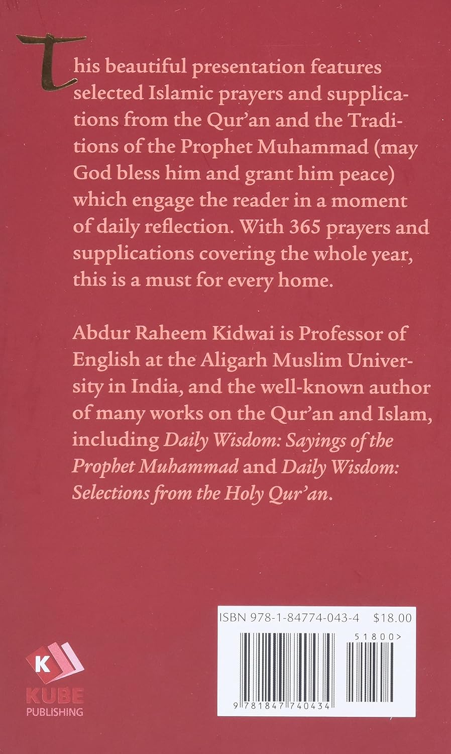 Daily Wisdom: Islamic Prayers and Supplications - The English Bookshop