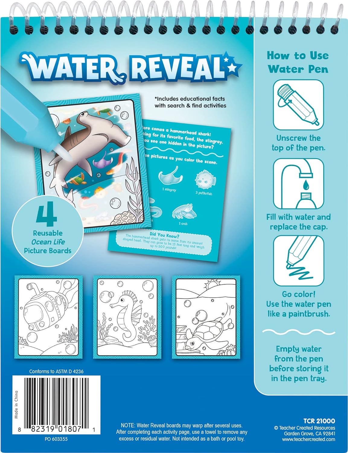 Ocean Life Water Reveal