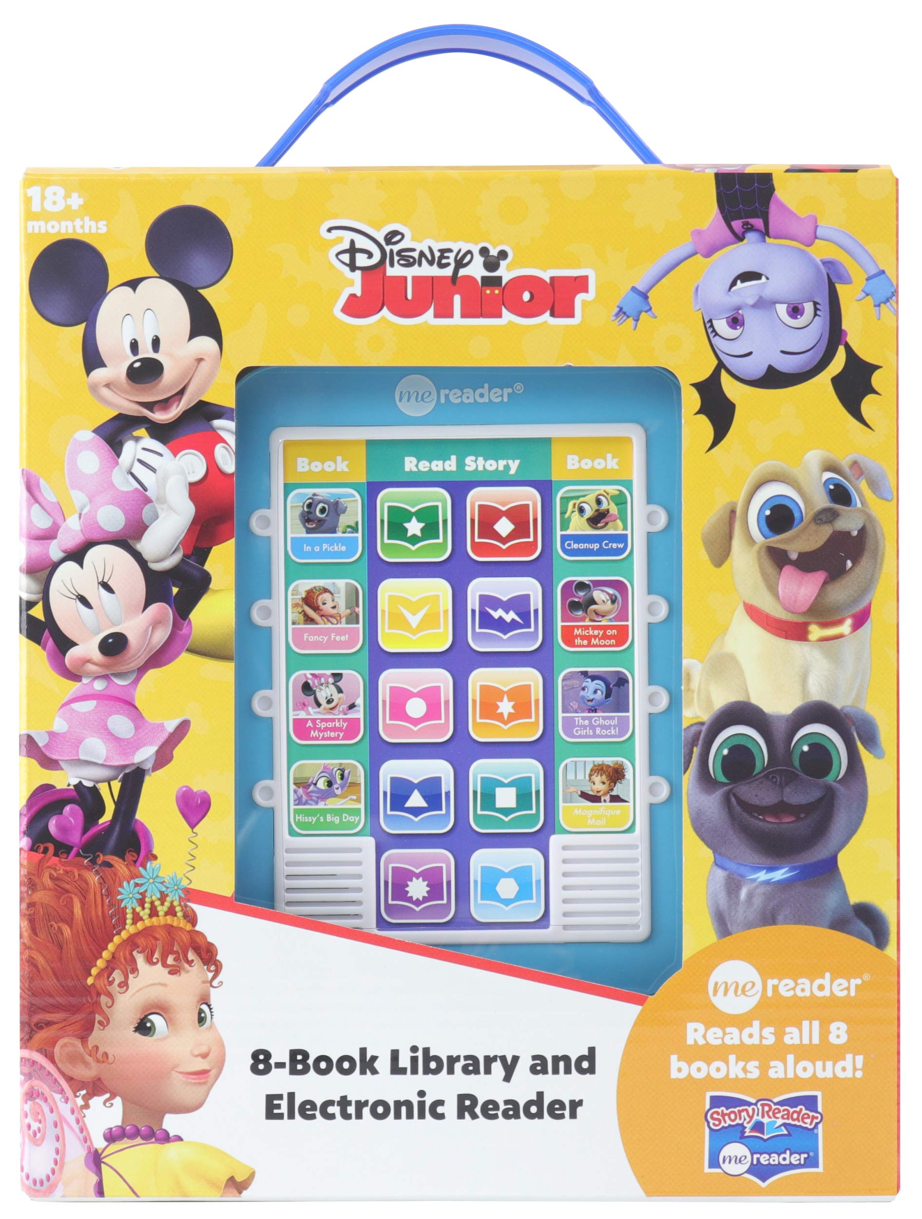 Disney Junior Mickey Mouse Clubhouse, Puppy Dog Pals and More!- Me Reader Electronic Reader and 8-Book Library - The English Bookshop Kuwait