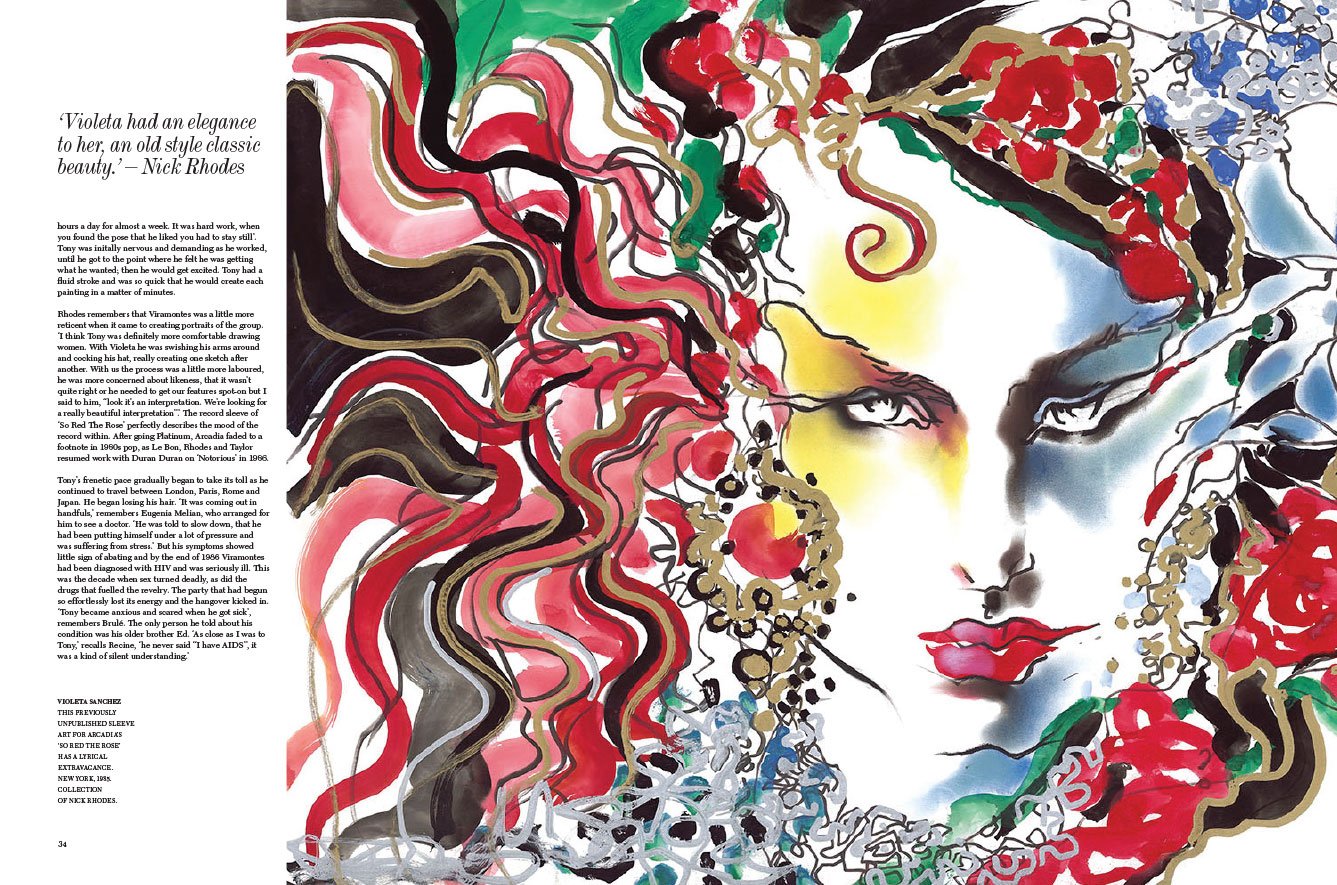 Bold, Beautiful and Damned: The World of 1980s Fashion Illustrator Tony Viramontes - The English Bookshop Kuwait