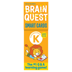Brain Quest Kindergarten Smart Cards
